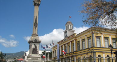 Ancien hôtel de ville de Saint-Denis, île de La Réunion