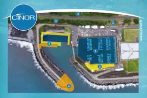 Projet du port de Sainte-Marie, île de La Réunion