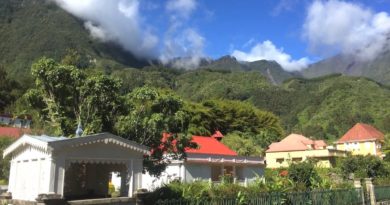Le village de Hell-Bourg, à Salazie, sur l'île de La Réunion