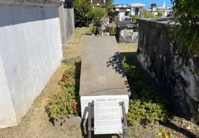 Tombe de Delphine Helod, Cimetière Marin, île de La Réunion