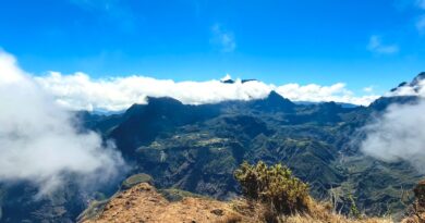 Panorama depuis le point de vue du Maïdo, Saint-Paul, île de La Réunion