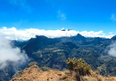 Panorama depuis le point de vue du Maïdo, Saint-Paul, île de La Réunion