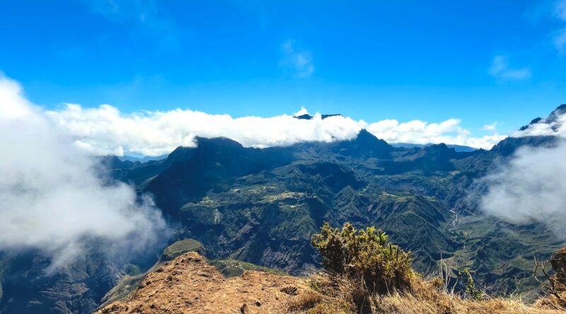 Panorama depuis le point de vue du Maïdo, Saint-Paul, île de La Réunion
