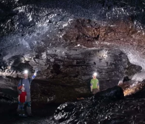 Tunnel de lave, île de La Réunion