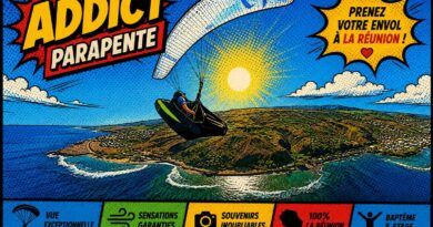 Faire du parapente à Saint-Leu, avec Addict Parapente, île de La Réunion