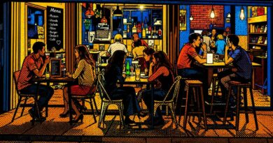 Restaurant Bar Le 6, situé à Saint-Leu, île de La Réunion