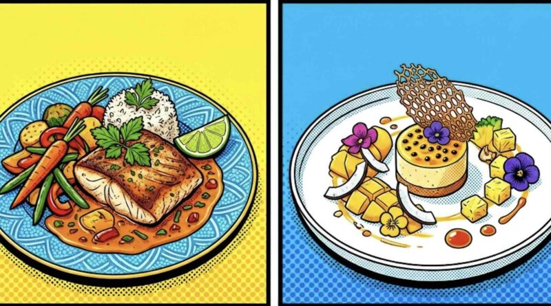restaurant sur Saint-Leu, île de La Réunion - image d'illustration