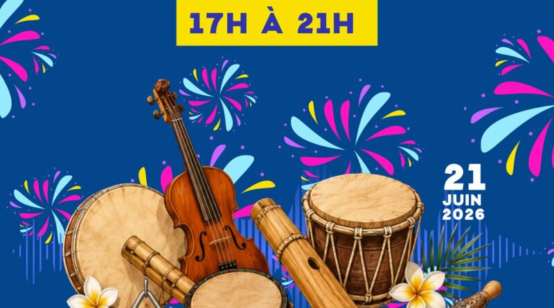 Fête de la musique 2026 à Saint-Leu, île de La Réunion