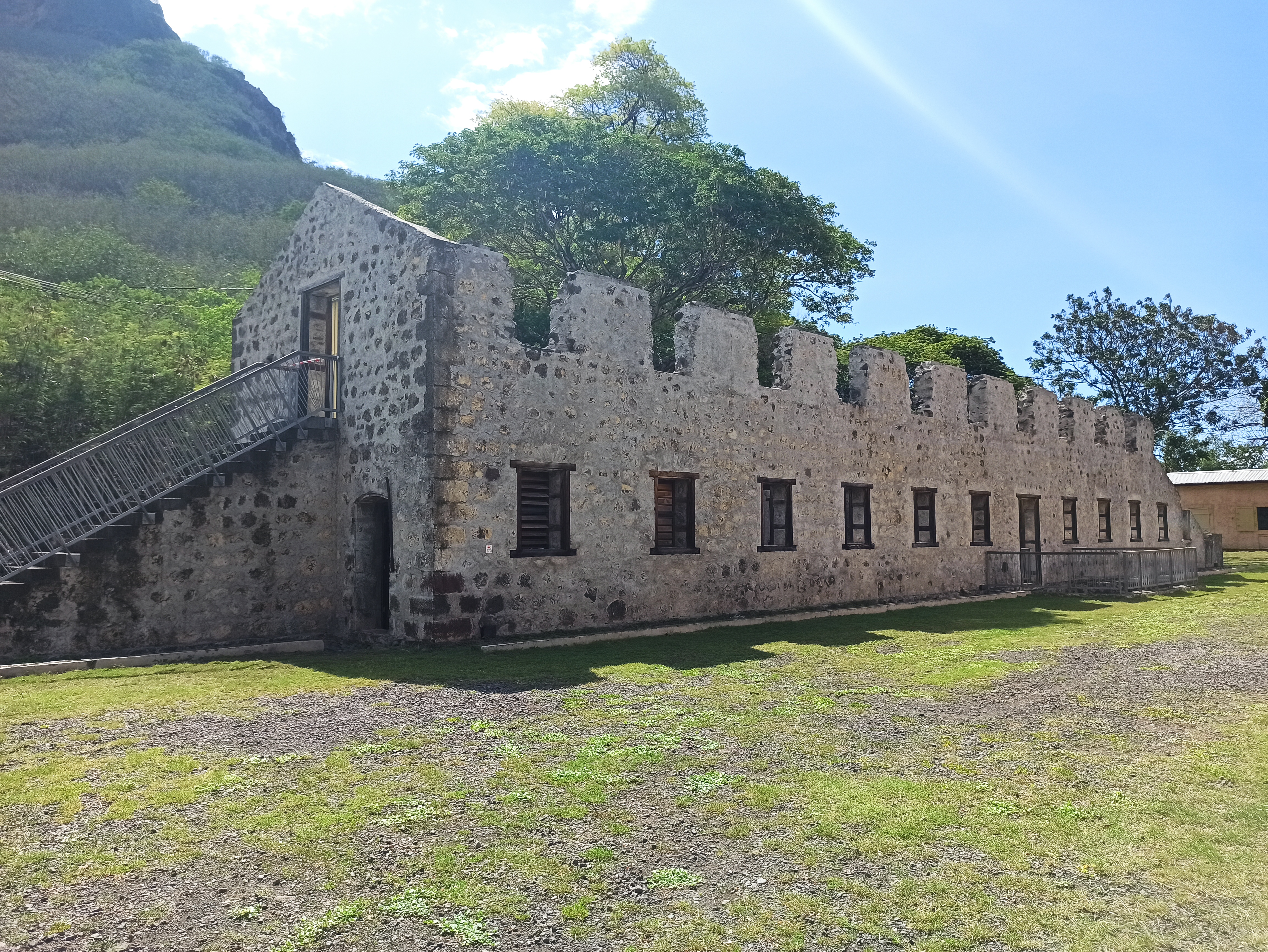 Visite au Lazaret de La Grande Chaloupe